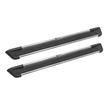 estriberas de aluminio Westin Sure-Grip 79 pulgadas - aluminio cepillado - wes27-6130