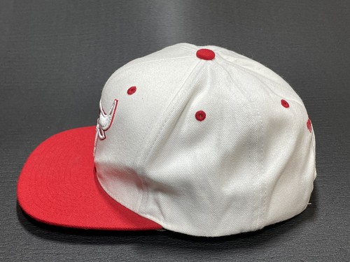Chicago Bulls Hat Mitchell & Ness Mens NBA Snapback Cap Michael Jordan - Picture 4 of 12