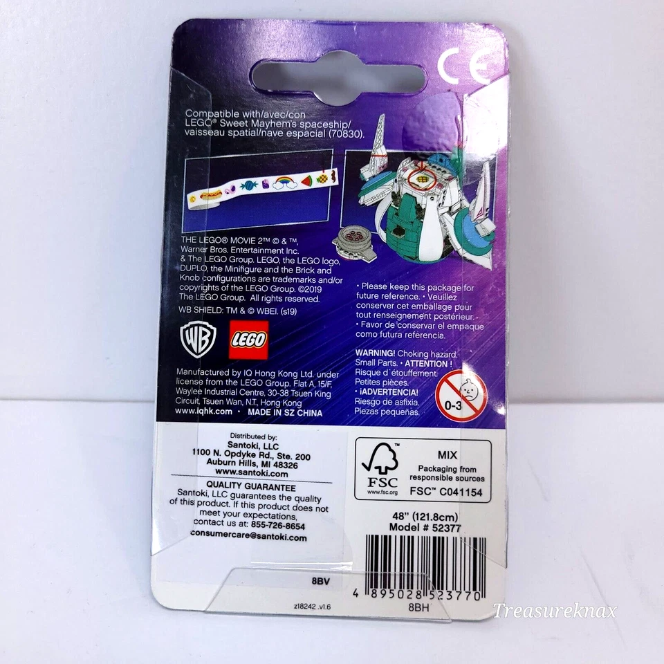Lego Movie 2 Sticker roll 70830 replacement (Sweet Mayhem's Systar Starship) NEW - Image 3 of 3