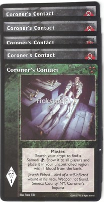 Coroner's Contact x5 BL HttB Lot B VTES Jyhad