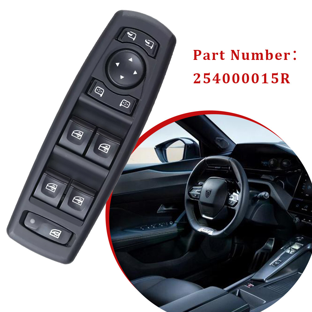 Elektrischer Fensterheberschalter Für Renault Fluence, Laguna, Megane 3 20082016 Teilenummer 254000015r 87686098