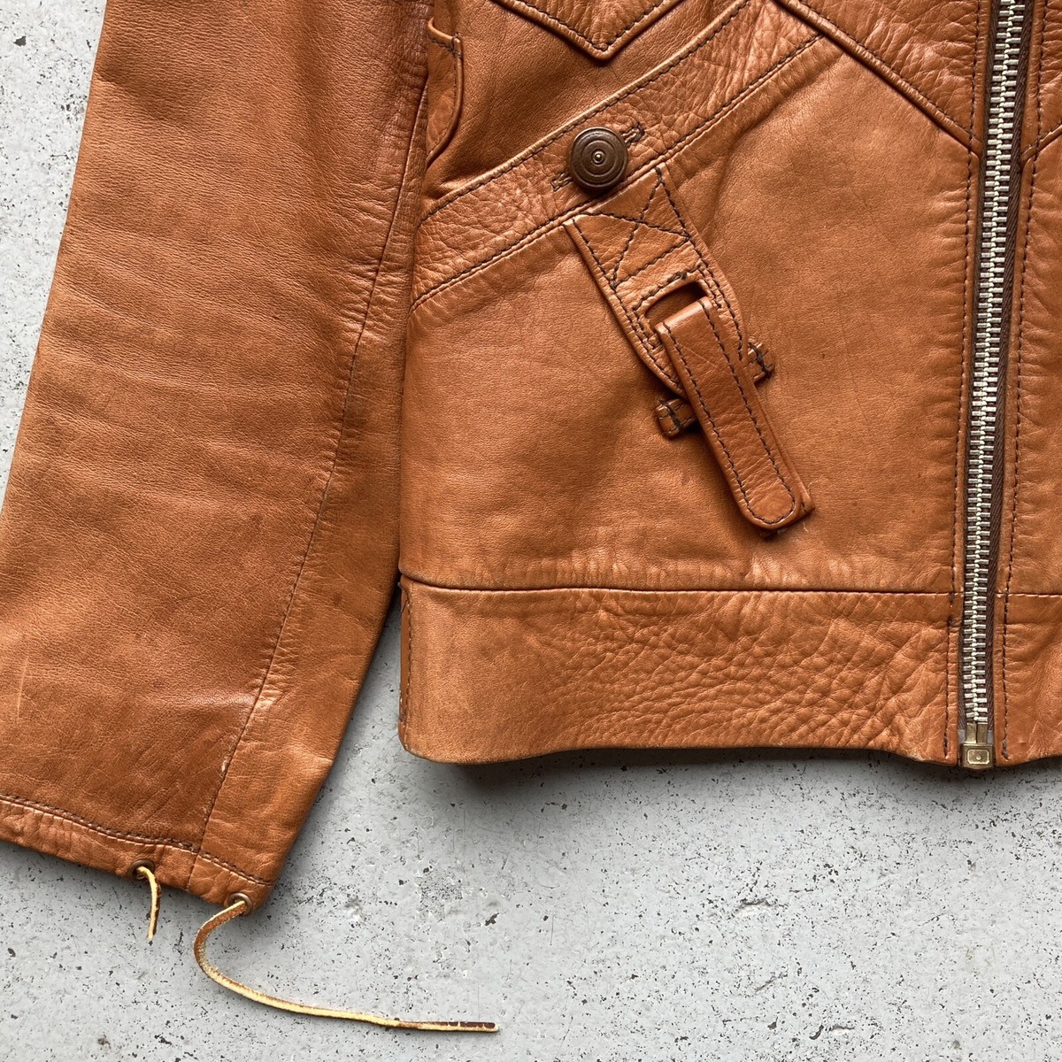 East West Musical Instruments Leather Hooded Montreux Jacket