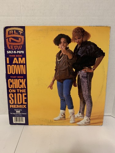 Vinyl Record 12" Salt - N - Pepa Next plateau I am down/chick on the side - Picture 2 of 2