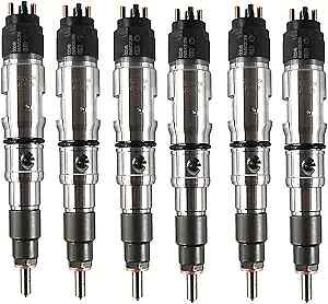 #ad 6PCS Fuel Injector 0445120080 65.10401 7004A 0445120080 for DX225 Bosch Parts $703.00