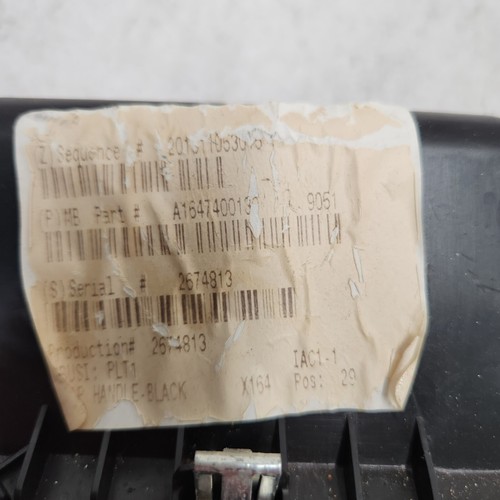07-16 Mercedes Benz GL450 Rear Trunk Handle Latch Lock Trim Cover OEM - Picture 16 of 16