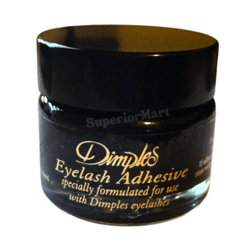 Dimples Eyelash Adhesive False Eyelash Black Glue Waterproof Strong - Picture 1 of 2