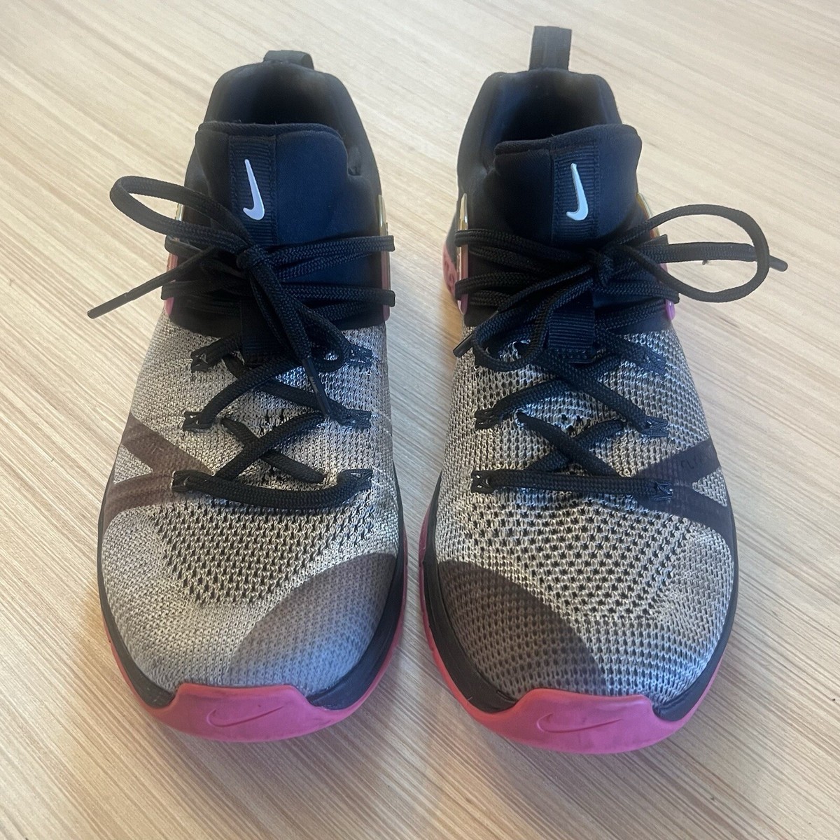 Training Shoes Nike Women's Metcon Metallic Athletic Shoes