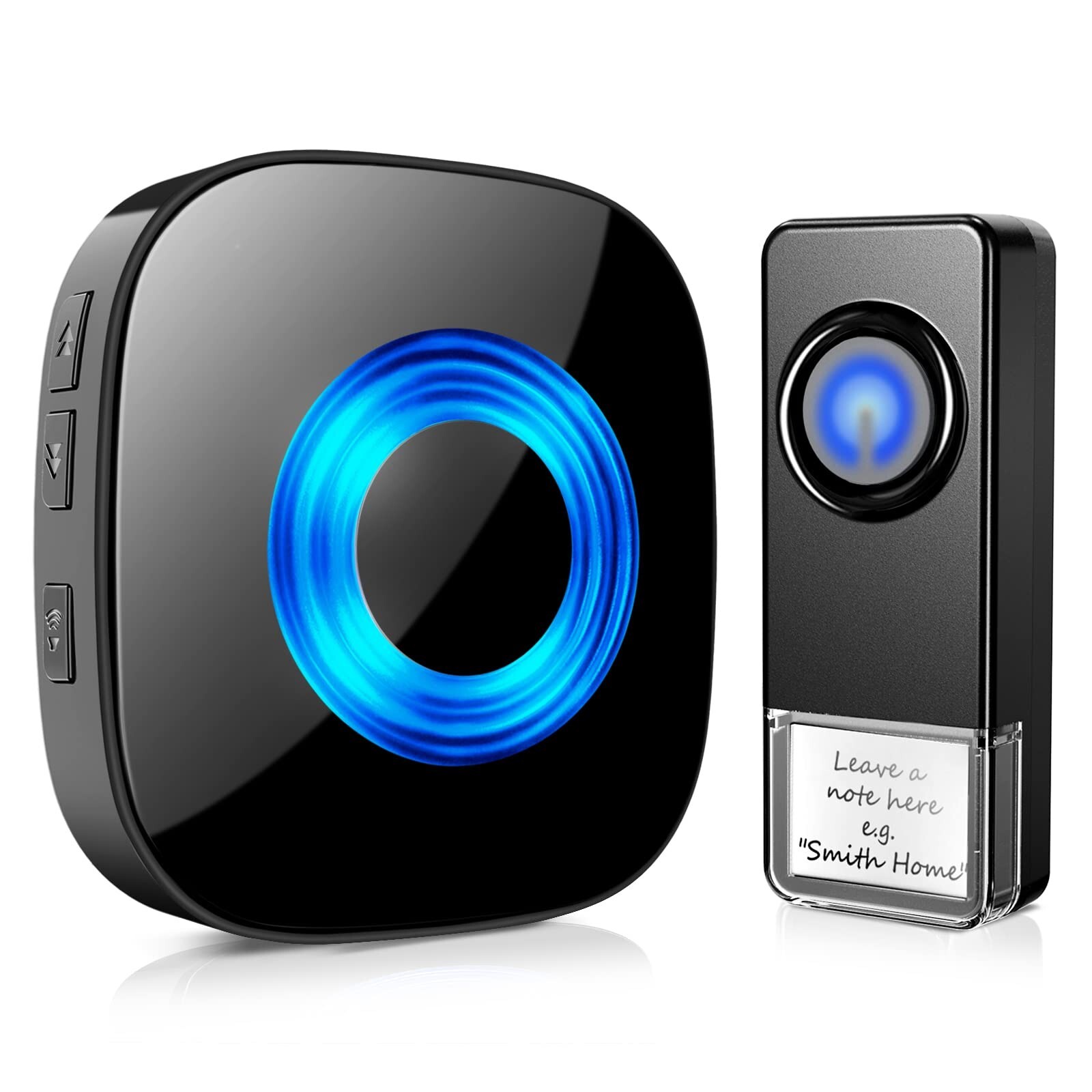 Wireless Doorbell, PHYSEN Waterproof Door bell Chimes for Home Operating at o...