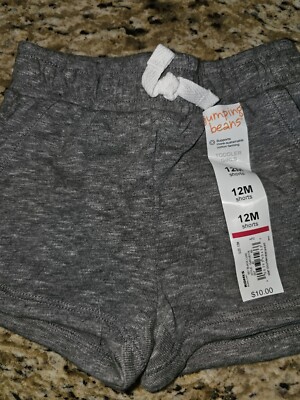 Jumping Beans 12m shorts gray
