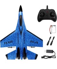 aereo radiocomandato Giroscopio Luci Notturne Led RC Facile Da Usare Giocattolo