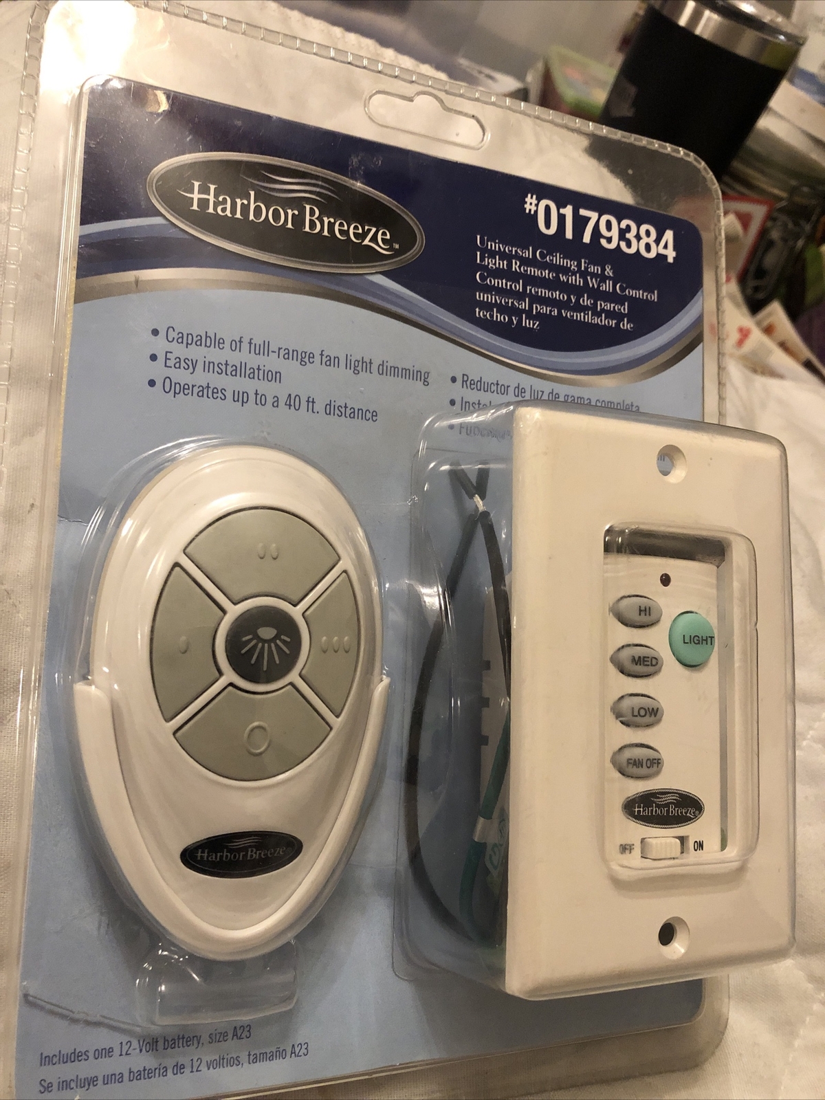 How To Install Harbor Breeze Universal Ceiling Fan Wall Control ...
