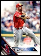 2016 Topps #325 Kaleb Cowart Los Angeles Angels RC Baseball Rookie Card