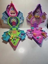 My Little Pony Lot Of 2 Mini Worlds Playsets Magic Spa Day Mini World Garden