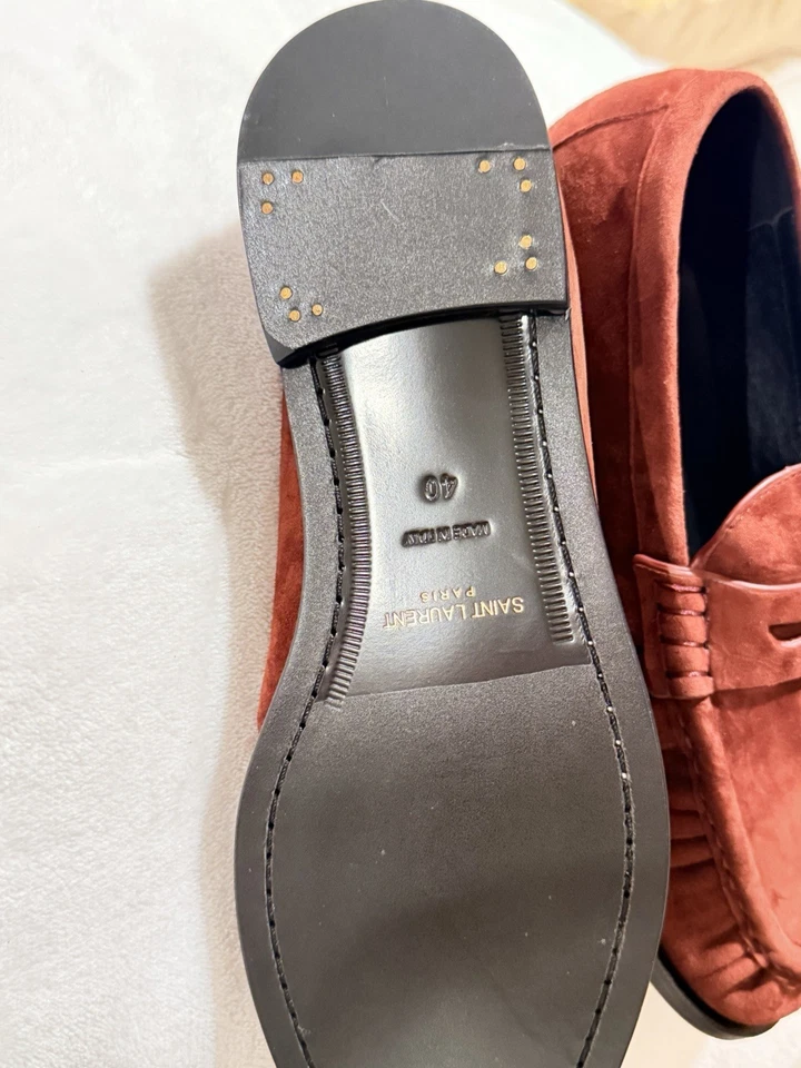 Mocasines YSL Saint Laurent para mujer talla 40 Foto 3 de 4