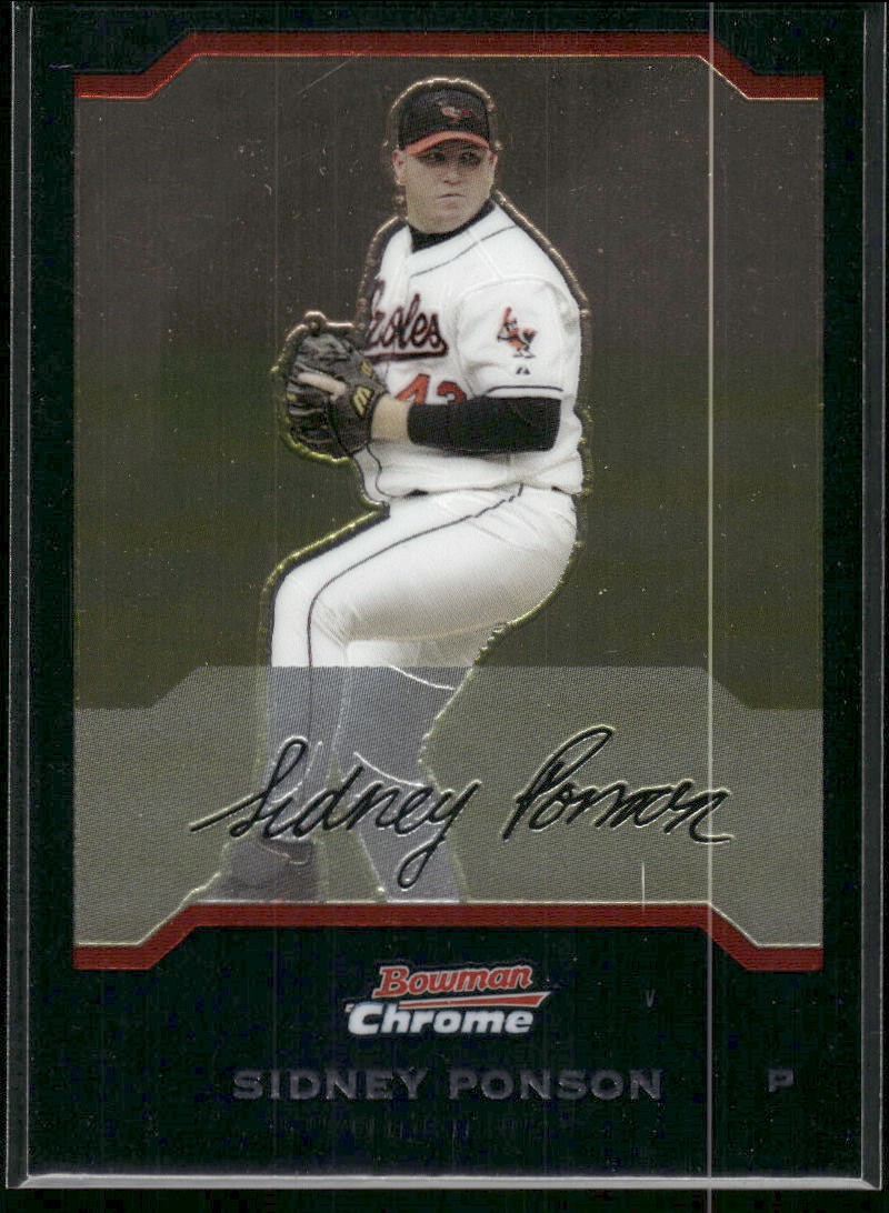 2004 Bowman Chrome #125 Sidney Ponson