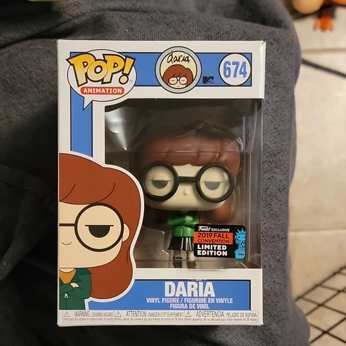 Funko Pop! Vinyl Daria MTV 2019 Fall Convention Exclusive #674 Animation Figure
