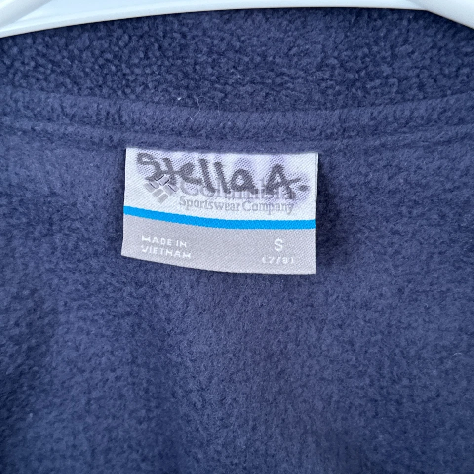 Columbia Fleece Jacket Girls Size Small (7-8) Pink Full Zip Winter Ski Snowboard - Image 4 of 4