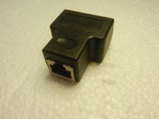 RJ45 Splitter Adapter 1 to 2 Ways Dual Female Port CAT6/5/7 LAN Ethernet Cable