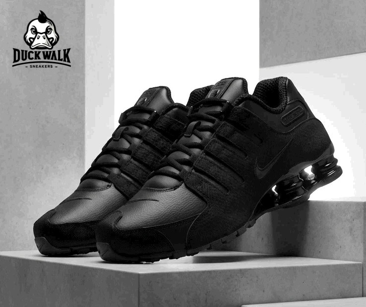 Nike Shox ブラックスニーカー Nike Shox NZ Shoes Triple Black 378341-001 Men's Multi Size NEW | eBay