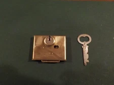 NATIONAL CASH REGISTER ORIGINAL BRASS LOCK & ORIGINAL Key NCR