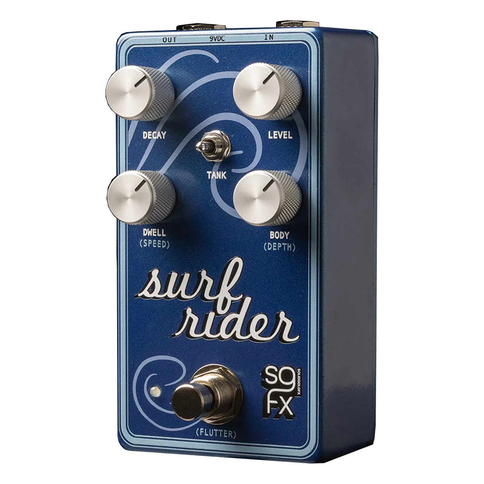 SolidGoldFX Surf Rider IV Spring Reverb Pedal - Open Box