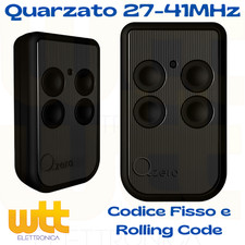 TELECOMANDO RADIOCOMANDO UNIVERSALE 27,195Hz 27.195MHz 4 CANALI PER CANCELLO