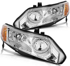 Honda Civic Sedan 4Dr 2006-2011 Headlight Assembly Driver Passenger Side