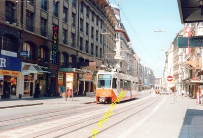 Straßenbahn Foto 6x4 Strassenbahn - Genf Schweiz Bild 1 um 1994