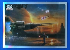 2023 Topps Chrome Star Wars Galaxy Dawn of the Rebellion #93 CARD Refractor