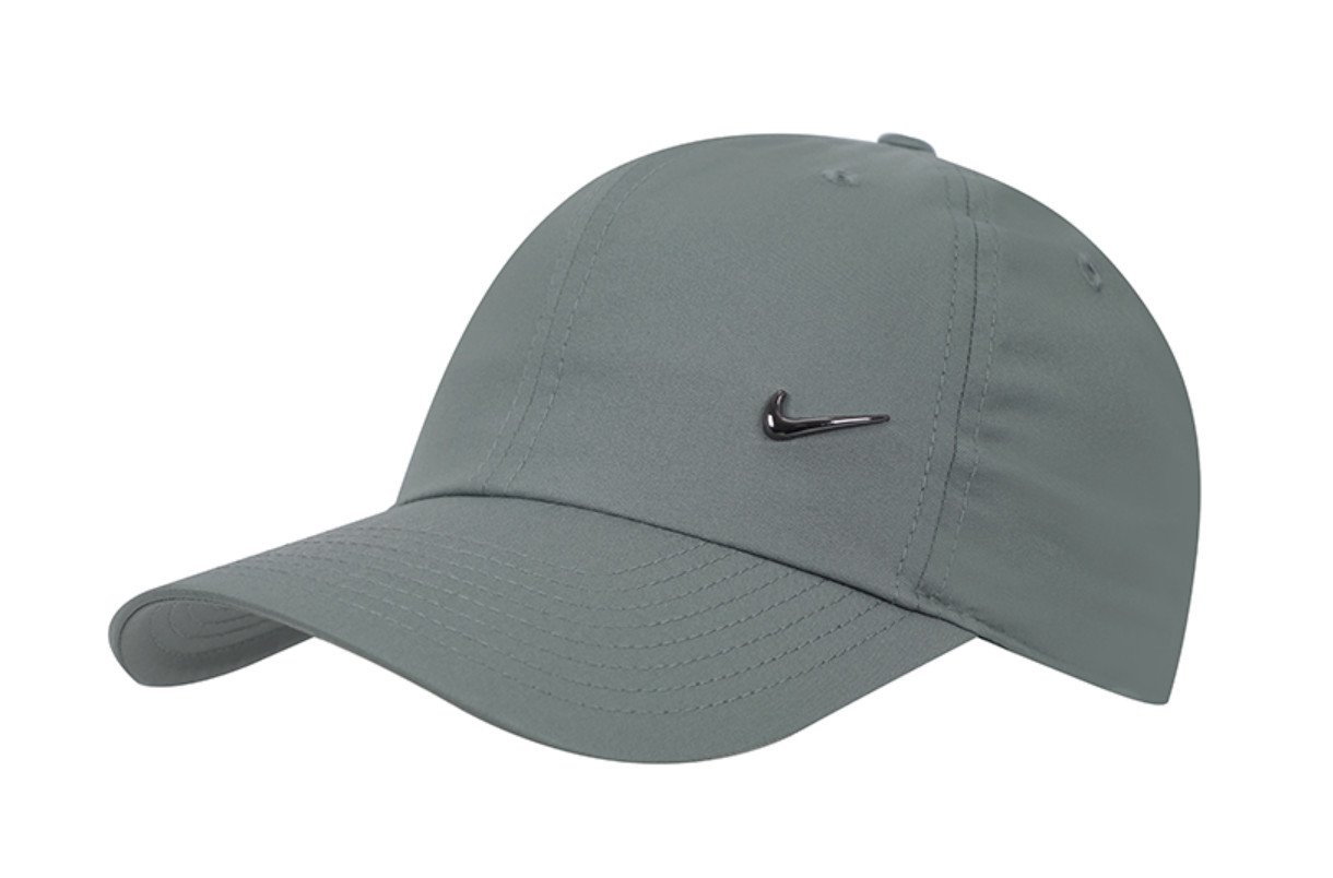 Nike Dri-Fit Club Metal Swoosh Cap Unisex Sport Casual Hat Clay Green FB5372-364 12490₽