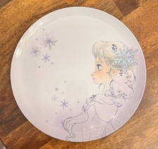 Zak Designs Disney Frozen Elsa 10" Dinner Plate Melamine Sketch
