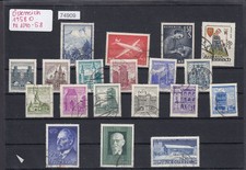 Austria 1958, Mich No 1040-1058 Complete Postmarked
