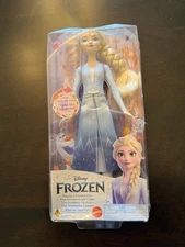 Elsa Disney Frozen Singing Adventure Doll Sings "Into the Unknown" Damaged Box