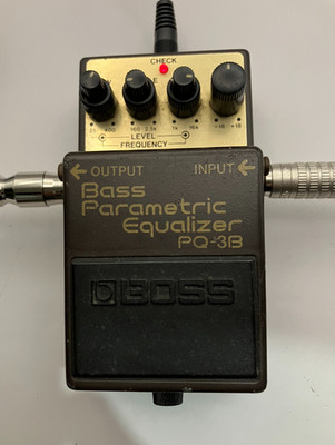 BOSS PQ-3B Bass Parametric Equalizer Vintage Guitar Effect Pedal