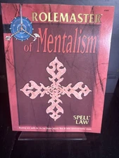 ROLEMASTER: Spell Law of Mentalism - 1999 Iron Crown #5805 - 3rd Ed