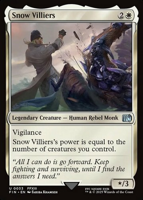 #ad #ad Snow Villiers 0033 NM Final Fantasy MTG $1.07