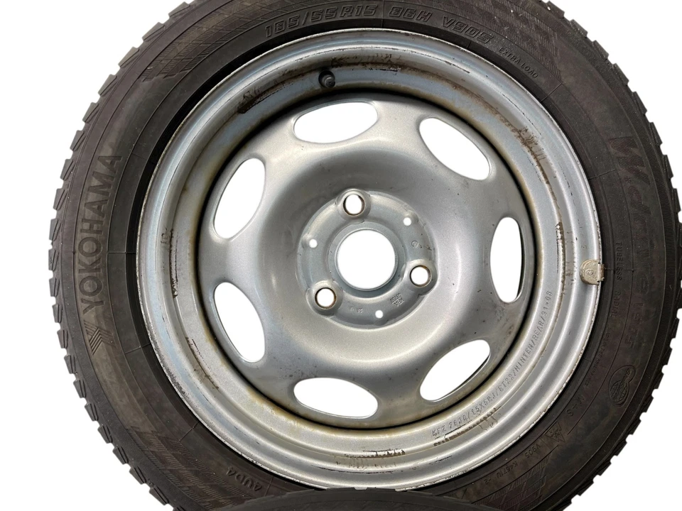 Smart Fortwo 451 Stahlfelgen Allwetterreifen Winterreifen 155/60R15 185/55R15 - Bild 4 von 4