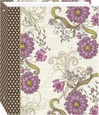 Magnetic Self-Sti 3-Ring P Album 100 Pas (50 Sheets), Berry