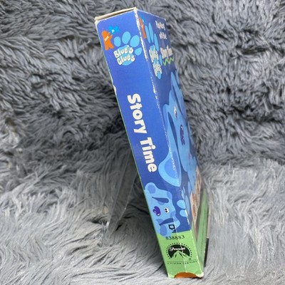 Blues Clues Story Time VHS Tape 1998 Nick Jr Play Along With Blue