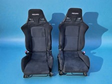 08-15 Mitsubishi Lancer Evolution Evo X Front Recaro Cloth Seats Damaged