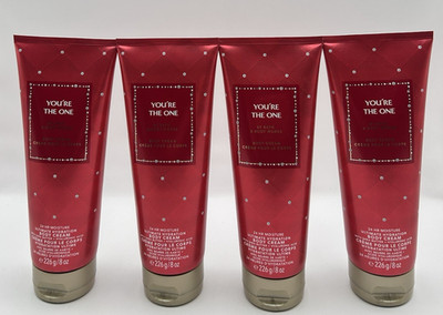 NEW Bath & Body Works You're The One Body Cream 4pc Set Full Size Shea 32oz BBW