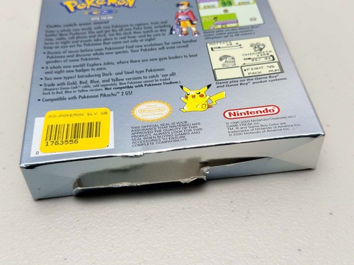 Pokemon Silberne Version (Nintendo Game Boy Color) Spielbox & Beilagen Original - Bild 17 von 22