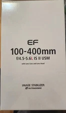Canon  EF 100-400mm f/4.5-5.6L IS II USM Lens - White