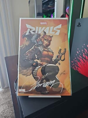 #ad MARVEL RIVALS #1 J. Scott Campbell Variant amp; Autographed COA NM Free Shipping $100.00