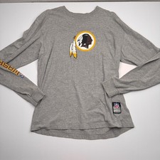 Washington Redskins Shirt Mens Large NFL Football Long Sleeve On Field Reebok