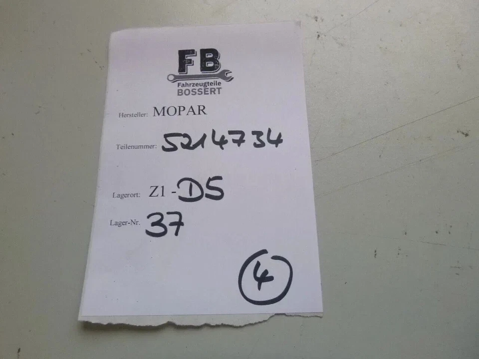 Bomba servo polea Chrysler Voyager Dodge Shadow Daytona 5214734 Mopar Foto 2 de 4