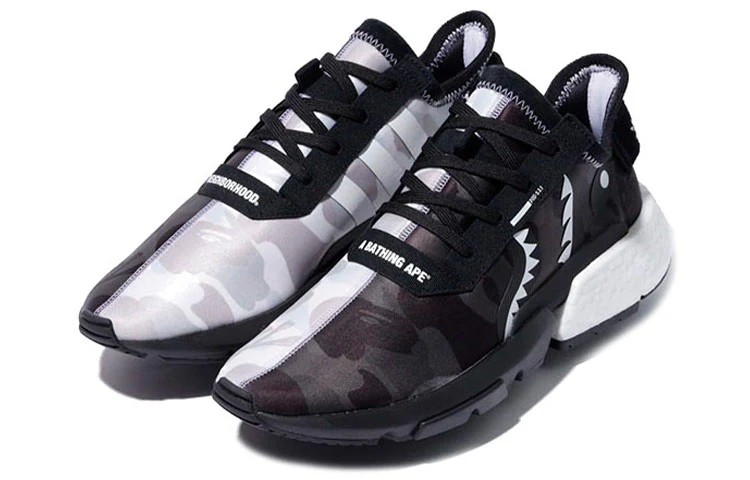 Adidas POD S3.1 BAPE x Neighborhood – Size 8.5 – Rare Collab 