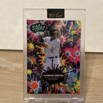 2024 Wild Card Splat Baseball - Konnor Griffin - Rainbow Oil Spill  Splat - 1/1