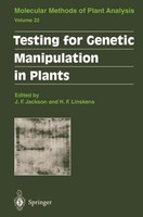 Testing For Genetic Manipulation In Plants Hans F. Linskens