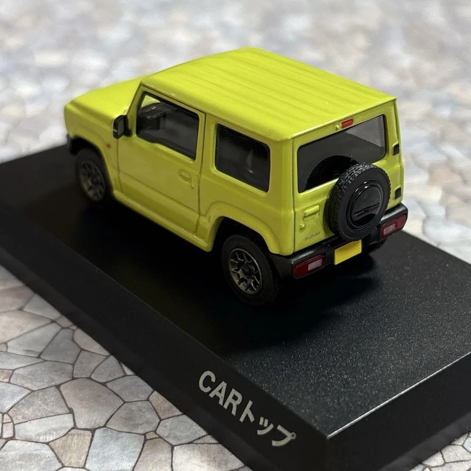 Kyosho 1/64 Suzuki Jimny amarillo cinético coche superior limitado usado Foto 4 de 4